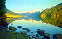 Cheakamus Lake - British Columbia paintings by Tony Max