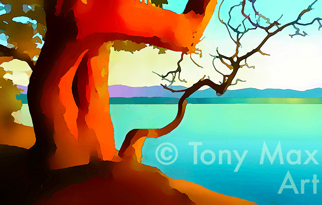 "Arbutus 3"  – arbutus sart by artist Tony Max