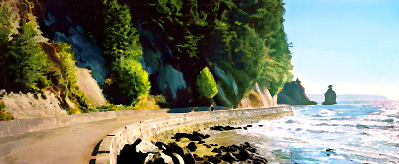 Beautiful Day - Stanley Park -  Vancouver art prints  by renowned artist Tony Max