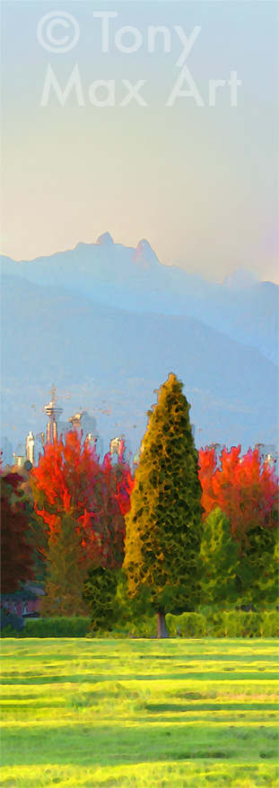 City to Sky –  Vancouver art prints by Tony Max