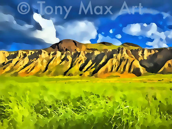 "Mountain 139" –  British Columbia fine art by artist Tony Max