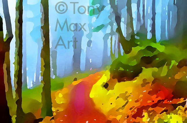 "Mountain 147" – contemporary Canadian landscape artist Tony Max