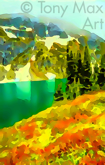 "Mountain 192" – Britich Columbia art by Tony Max printmaker