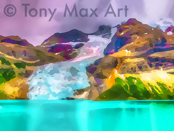 "Mountain 209" – Mount Robson art Tony Max – B. C.'s best painter