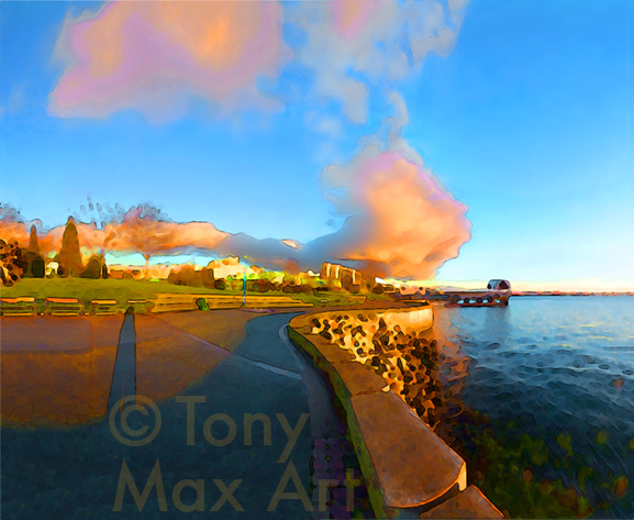 West of the Quay – Vancouver art by Tony Max